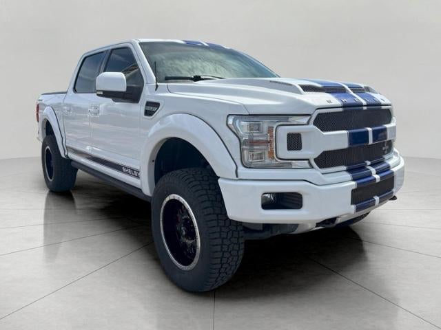 2019 Ford F-150 LARIAT 4WD SUPERCREW 5.5' BOX *** SHELBY**** in Oxford White — front three-quarter view