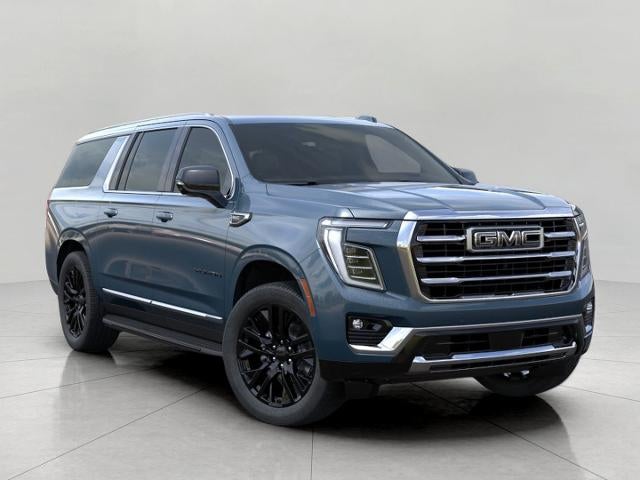 2026 GMC Yukon XL 4WD 4dr Elevation in Downpour Metallic — front three-quarter view