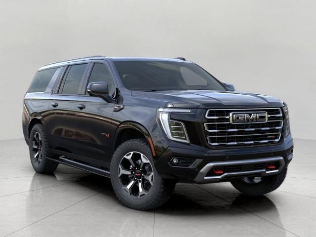 2026 GMC Yukon XL 4WD 4dr AT4 in Onyx Black — front three-quarter view