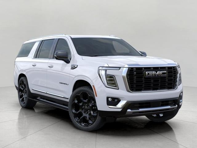 2026 GMC Yukon XL 4WD 4dr Denali in Summit White — front three-quarter view