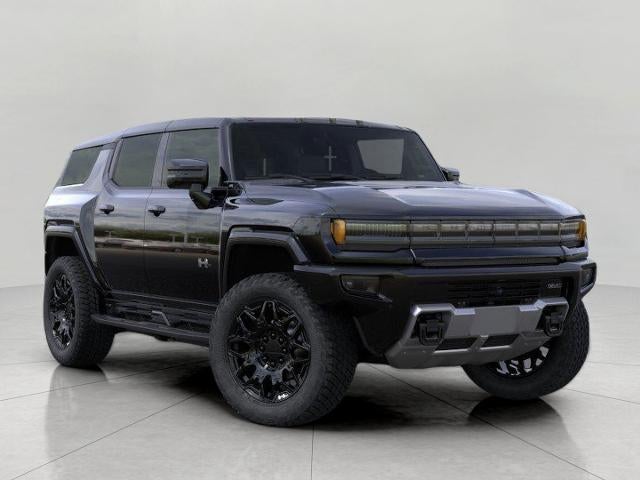 2026 GMC HUMMER EV SUV 2X in Void Black — front three-quarter view