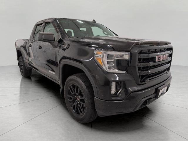 2019 GMC Sierra 1500 4WD Double Cab 147 Elevation in Onyx Black — front three-quarter view