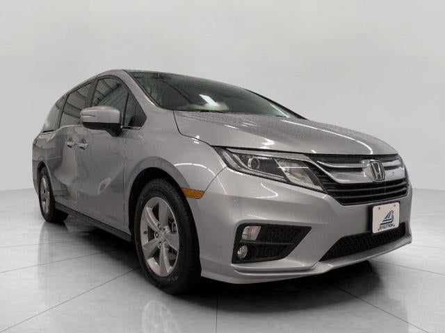 2018 Honda Odyssey EX Auto in Lunar Silver Metallic — front three-quarter view