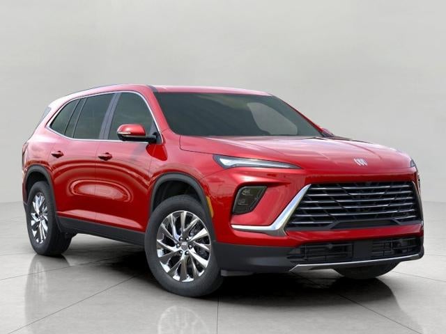 2026 Buick Enclave 4dr Preferred in Cherry Red Tintcoat — front three-quarter view