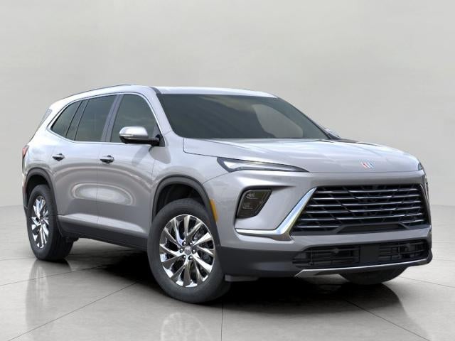 2026 Buick Enclave 4dr Preferred in Moonstone Gray Metallic — front three-quarter view
