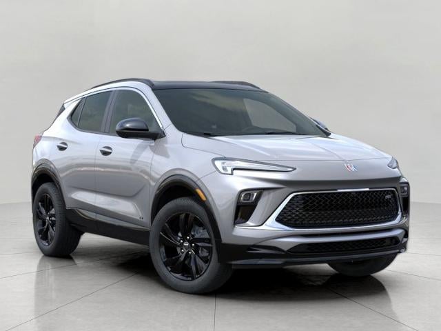 2026 Buick Encore GX AWD 4dr Sport Touring in Moonstone Gray Metallic — front three-quarter view