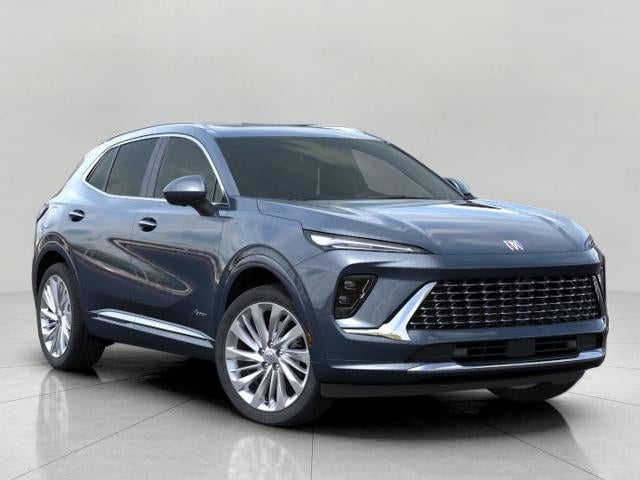 2026 Buick Envision AWD 4dr Avenir in Quartz Blue Metallic — front three-quarter view